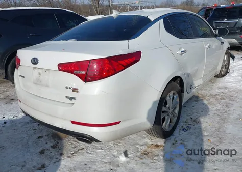 2013 Kia Optima Ex from USA, damaged, VIN 5XXGN4A71DG152411